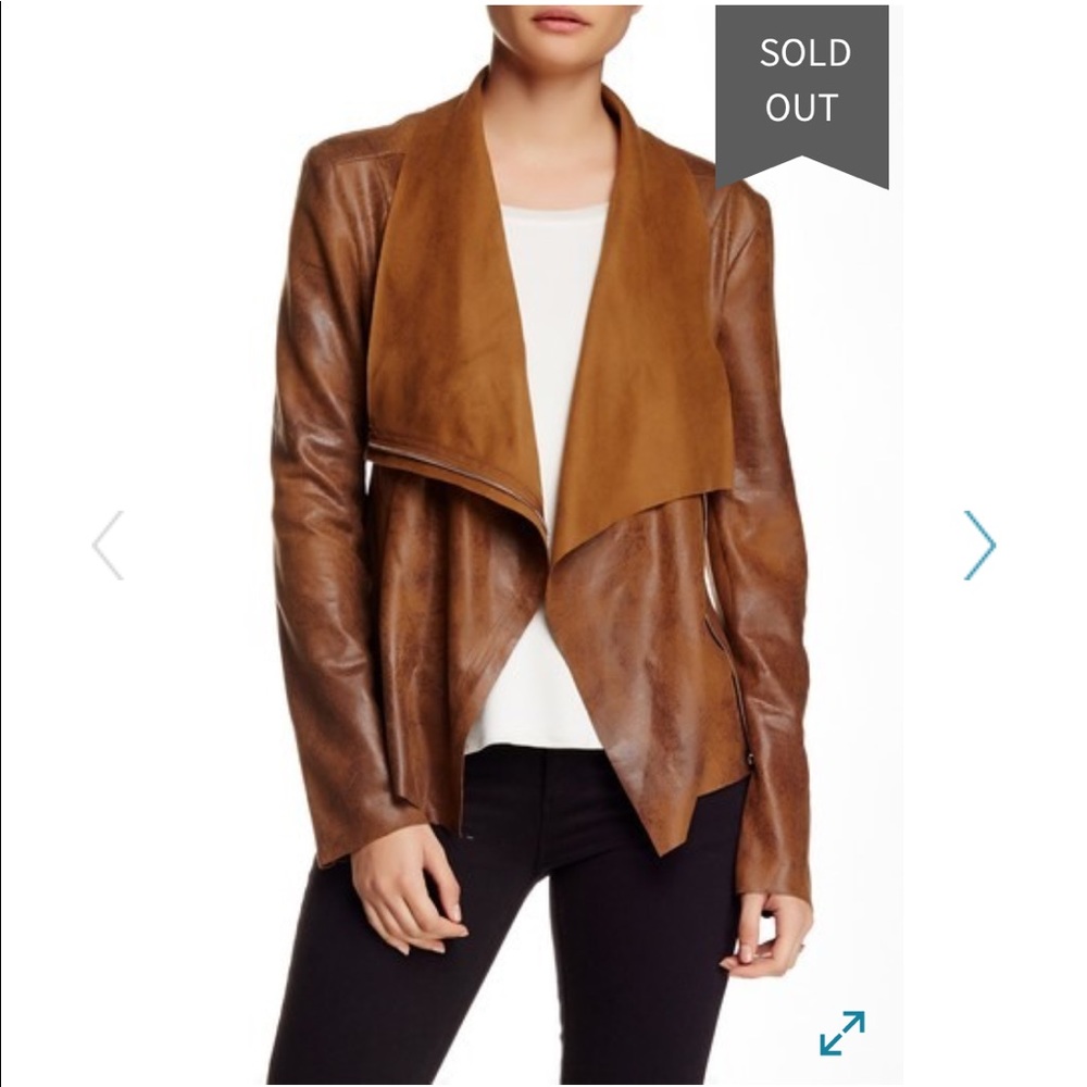 BNCI brown suede jacket
